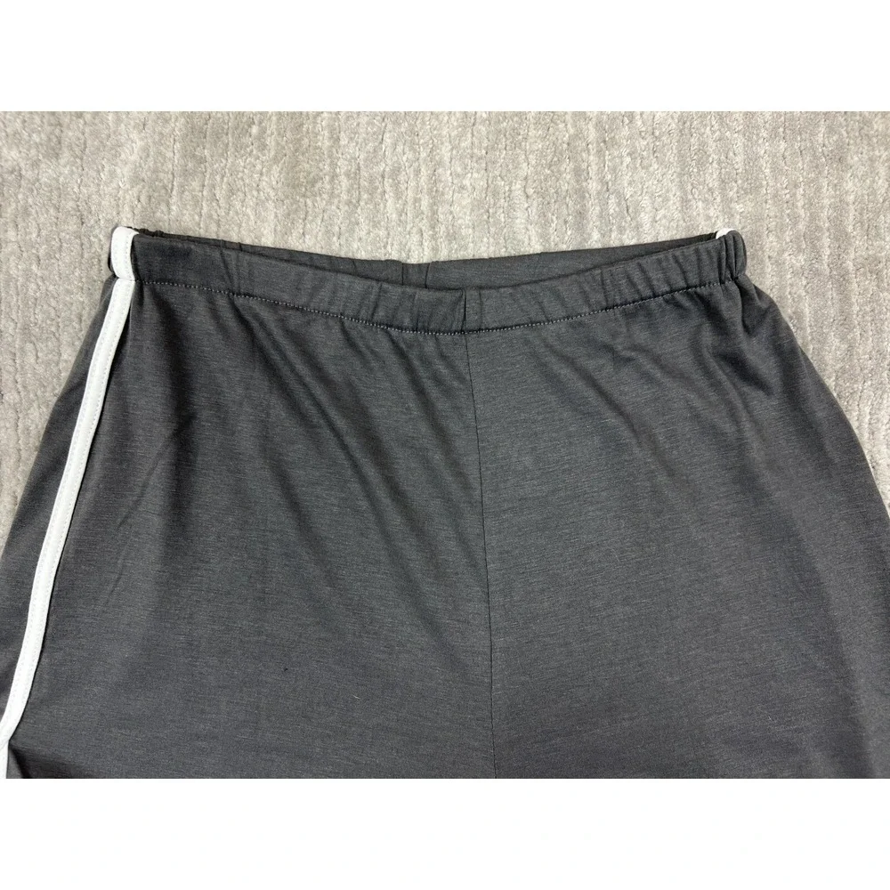 Romwe‎ Womens Shorts Small Gray Elastic Waist Athletic Activewear